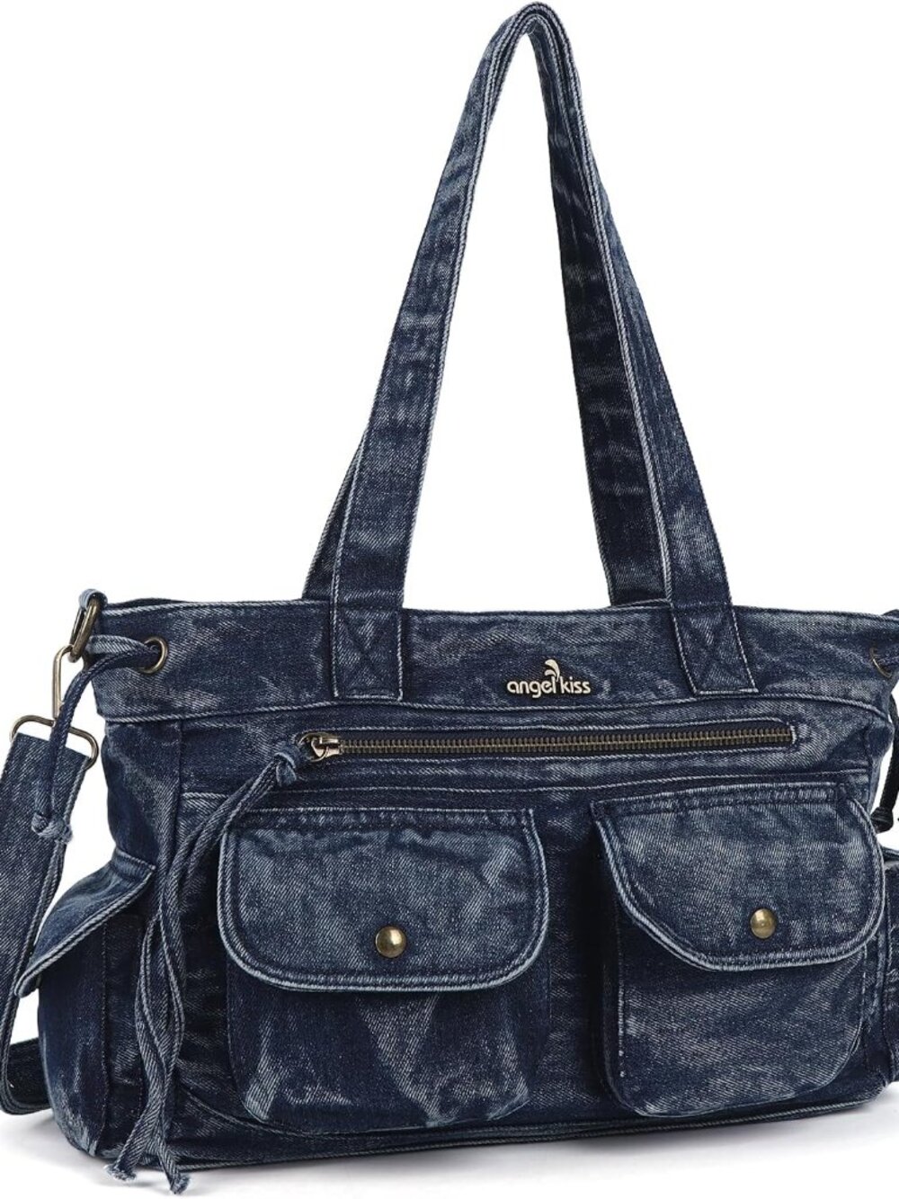 Handbags for Women Soft Vegan Leather Purses Multiple Pockets Shoulder Bags Ladi